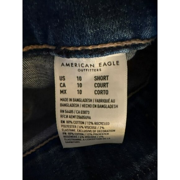 American Eagle Outfitters Blue Flare Jeans - Picture 5 of 9